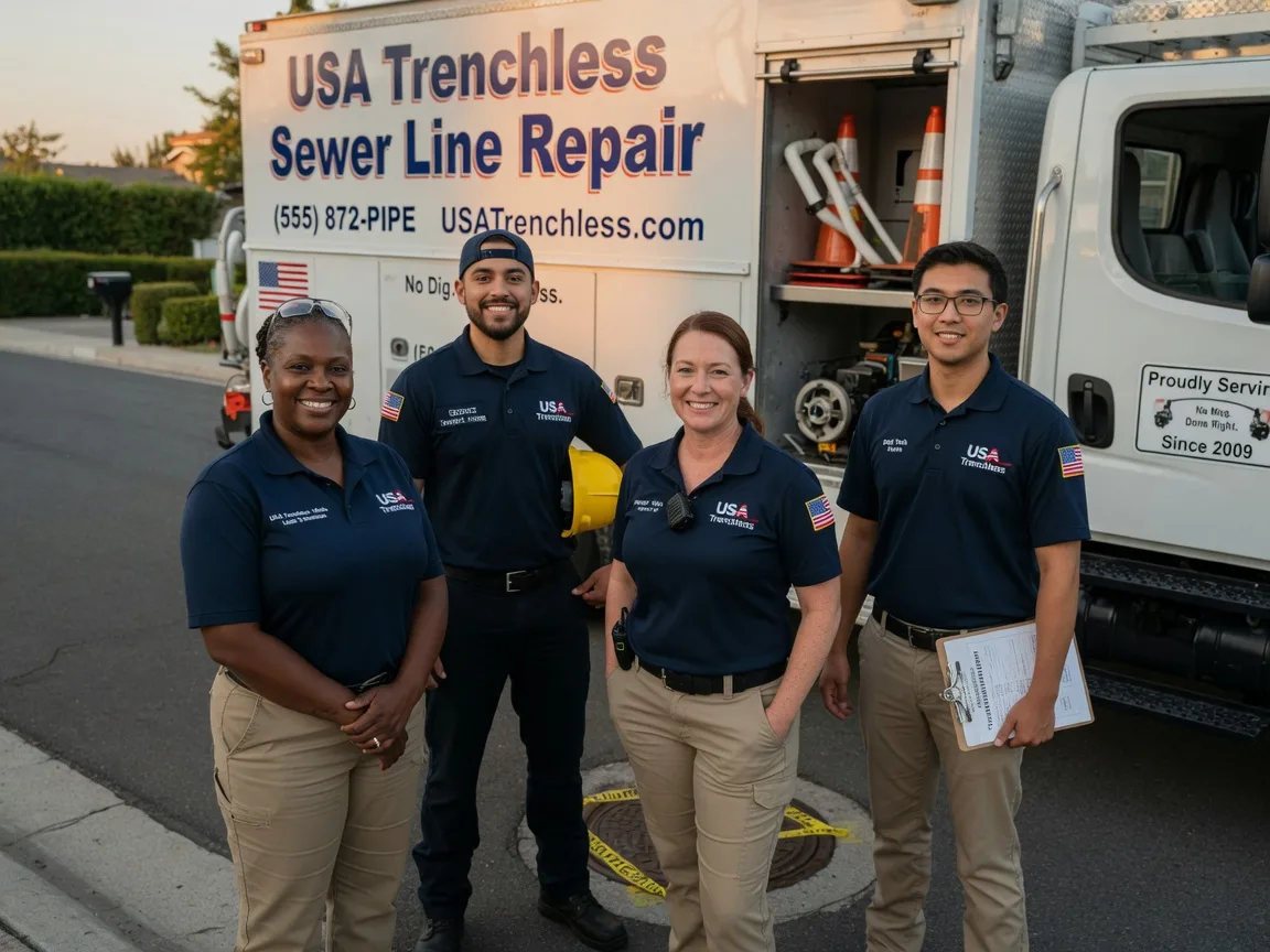 Sewer Line Repair company in Valhermoso Springs, AL
